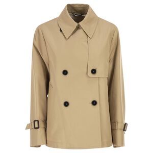 Weekend Maxmara Women Wkdbiglia - Water-Repellent Gabardine Trench Coat
